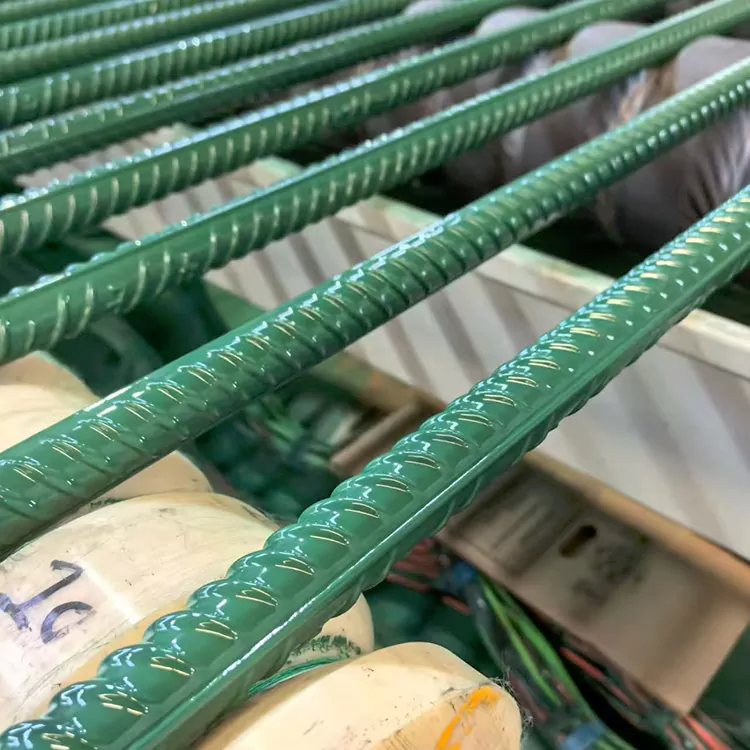 เหล็กเส้นเกลียวรีดละเอียดเคลือบ