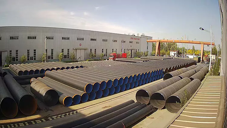 Welded Q235B Spiral Steel Pipes